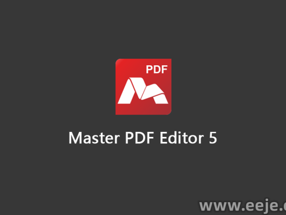 Master PDF Editor 5